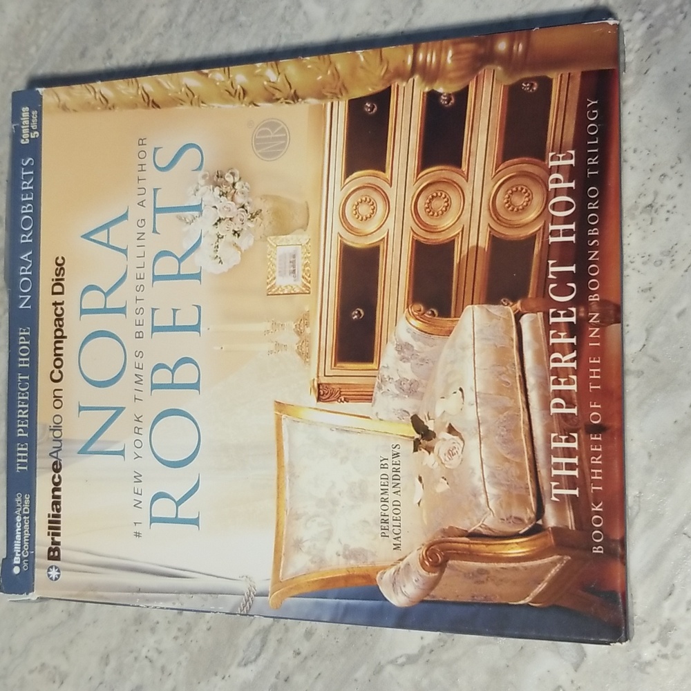 Nora Roberts The perfect Hope audiobook  5 discs